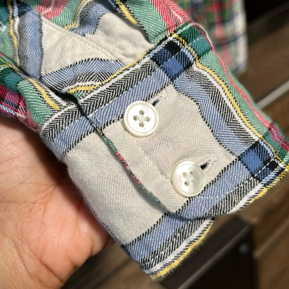 J. Crew Women’s Multicolor Plaid Shirt